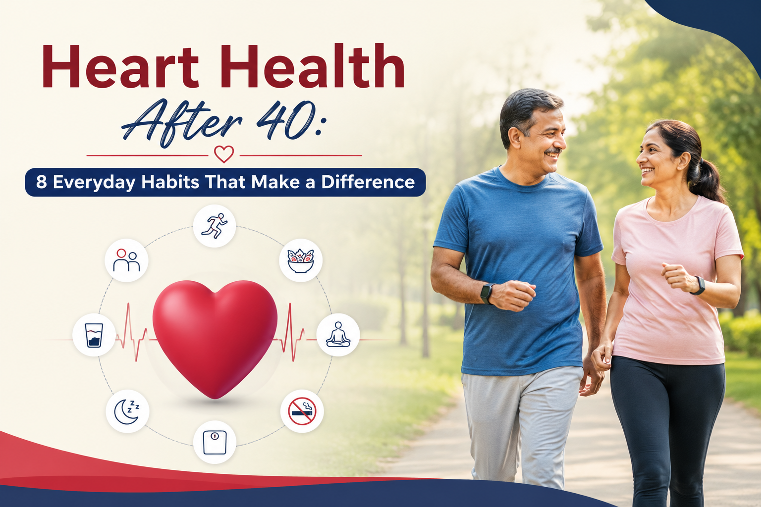drkmh Heart Health After 40: 8 Everyday Habits That Make a Difference