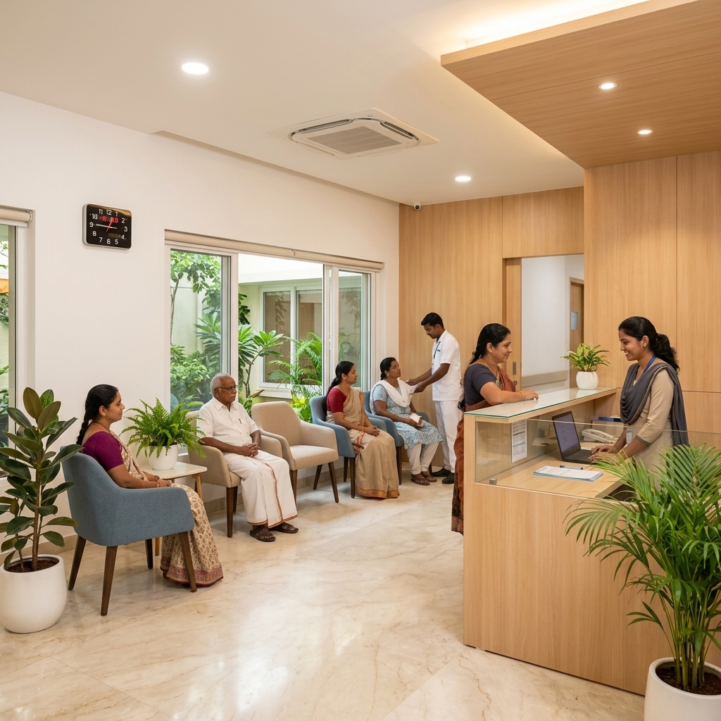 Dr. Kamakshi MultiSpeciality Clinic Mambakkam Interior